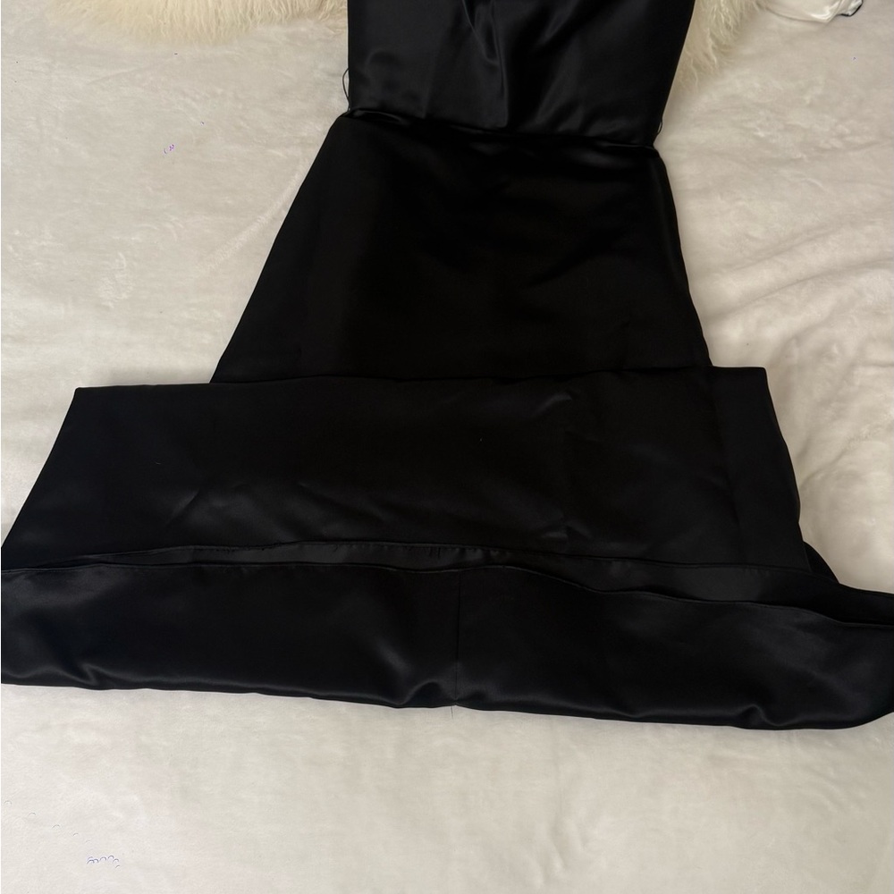 Black Tie Bridesmaid Prom Formal Sheath Gown 8 - Picture 17 of 17